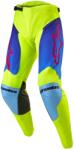 Alpinestars Pantaloni motocross Alpinestars Racer Hoen galben fluo-albastru-rosu (AIM171-0176)