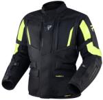 Rebelhorn Jachetă pentru motociclete Rebelhorn Hardy II negru-galben-fluo (PRBRH-TJ-HARDY-II_58)