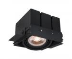 GTV Spot - Ceiling fixture Milo, 4731, AC220-240V, 50/60 Hz, 1* GU10, ES111, IP 20, recessed, frameless, black (OS-MILO-10-DEC)