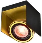 GTV Spot - Ceiling fixture Verso, 4199, AC220-240V, 50/60 Hz, IP 20, 1*GU10, ES111 single, black/gold (OS-VERSO-11-DEC)