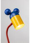 GTV Corp de iluminat - Veioza MOUSE , 5495, max. 250V, 50/60Hz, 1*E27, max. 25 W, dia. 8 cm, IP20, navy/yellow (LB-MOUS-27-DEC)