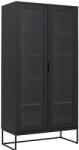Tenzo Matt fekete lakkozott vitrin Tenzo Lipp 178 x 90 cm (9002355070)