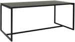 Tenzo Matt fekete fa étkezőasztal Tenzo Lipp 180 x 90 cm (9002547916)