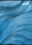Victoria Füzet, tűzött, A4, kockás, 80 lap, COOL BY VICTORIA, Blue moments (ISVFC89) - irodaszermost