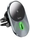 hoco. Magic MagSafe vezeték nélküli töltő és autós tartó 15W (szürke)