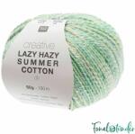 Rico Lazy Hazy Summer - 013 - világoszöld pamut-akril fonal