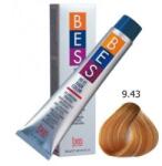 BES HI-FI hajfesték 9.43 rezes aranyló nagyon világosszőke 100ml