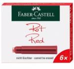 Faber-Castell Tintenpatronen Standard 6x rot (185514) (185514)