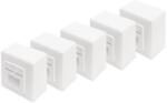 ASSMANN CAT 6 wall outlet, shielded, 2x RJ45 (DN-9006/B5-N) (DN-9006/B5-N)