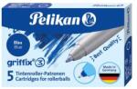 Pelikan Pelikan Tintenschreiberpatronen T1R/5 blau FSC 5 Stück (960567) (960567)