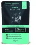 Fitmin Cat For Life Sterilizált lazac 85g