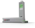 Lindy USB Typ C Port Schloss grün (40426) (40426)