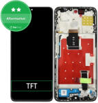 Honor X8a CRT-LX1 CRT-LX2 CRT-LX3 - Ecran LCD + Sticlă Tactilă + Ramă (Midnight Black) TFT, Black