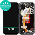 ASUS Zenfone 9 AI2202 - Ecran LCD + Sticlă Tactilă + Ramă (Midnight Black) OLED, Black