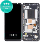ASUS ROG Phone 5 ZS673KS - Ecran LCD + Sticlă Tactilă + Ramă (Phantom Black) OLED