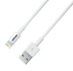 Astrum AC820 Apple iPhone 2M USB - Lightning (8Pin) adatkábel fehér, MFI engedéllyel A35520-Q - mobilehome