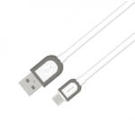 Astrum UD360 1M USB - micro USB bliszteres slim adatkábel fehér - mobilehome