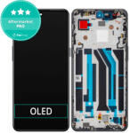 OnePlus 10T - LCD Kijelző + Érintőüveg + Keret (Moonstone Black) OLED