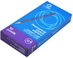 BLUERING Nyomósirón ergonomikus 0, 7mm, sötétkék műanyag test, fekete fogórésszel, Bluering® Zaphire