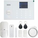 PNI Sistem de alarma wireless PNI SafeHome PT700 WiFi si GSM 4G cu monitorizare si alerta prin Internet, SMS, apel vocal, aplicatie mobil Tuya Smart, inte (PNI-PT700)