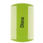 Disna Pharma Grzebień cienkozębny, dwustronny 9, 5 cm, Pe-139, zielony - Disna