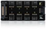 Noctua Контролер за вентилатори Noctua Fan Hub (NA-FH1), 8x 4-pin PWM конектори, SATA, черен (NA-FH1)
