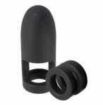 Balldo Viballdo Black Vibrator