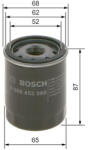 Bosch Filtru ulei BOSCH 0 986 452 060 (0 986 452 060) - autobob