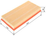 Bosch Filtru aer BOSCH 1 457 433 714 (1 457 433 714) - autobob
