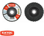 Extol Premium 8803385 lamellás vlies csiszolótányér, kúpos, 125x22, 2 - P320 (8803385)