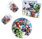 Javoli Avengers Infinity Bosszúállók partyszett 36db 23cm tányérral (PNN00052)