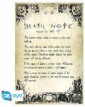 Abysse Corp DEATH NOTE poszter Rules (91.5x61) (FP4064)