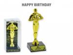 CQ Kft Oscar szobor Happy Birthday 17cm (4964012)