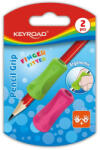Keyroad Ceruzafogó 2 db/bliszter Keyroad Finger Fitter vegyes színek 2 db/csomag (KR971539) - bestoffice