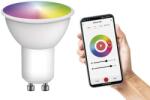 EMOS 4, 8W Wifi fényerő-, szín- és színhőmérséklet-szabályozható GU10 Smart LED spot (rgbcct) / Tuya (e zqw832r rgbcct)