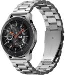 Samsung Galaxy Watch (46mm) SM-R800 / R805, fém pótszíj, Spigen Modern Fit, ezüst - mall