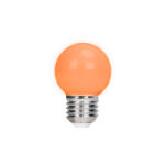 Forever Light LED dekor izzó lámpa E27 G45 2W 230v narancssárga 5 db (RTV003601)