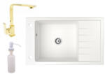 NERO Grande white + Design Gold + dispenser