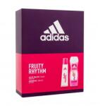 Adidas Fruity Rhythm For Women set cadou apa de toaleta 75 ml + gel de dus 250 ml pentru femei