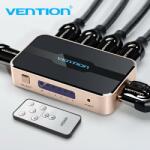 Vention HDMI (5be-1ki, fekete&arany), switcher (ACDG0) - patronbolt
