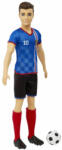 Mattel Barbie Karrier játékszett - Ken focista baba (HCN15) (HCN15)