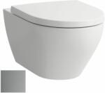 Laufen MODERNA S Fali WC 'design', öblítőperem nélkül, mélyöblítéssel, halk öblítéssel Matt szürke H8215417590001 (H8215417590001)