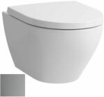 Laufen MODERNA S Fali WC Design, 'Silent flush', rimless, mélyöblítésű Matt szürke H8215447590001 (H8215447590001)
