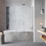 Radaway Paravan pentru cada de baie, Radaway Furo Brushed Nickel PND II 10109838-91-01L, 10112794-01-01 (10109838-91-01L, 10112794-01-01)