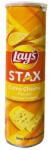 Lay's Stax Extra Cheese extra sajtos chips 135g