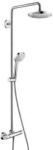 Hansgrohe Croma Select E 180 Showerpipe króm/fehér***