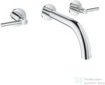 GROHE ATRIO falsík alatti mosdó csaptelep 18 cm-es kifolyóval, leeresztő és belső egység nélkül, Króm 20662000 (20662000)