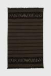 Giorgio Armani törölköző fekete - fekete Univerzális méret - answear - 26 990 Ft