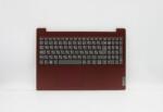 Lenovo IdeaPad 3 15IIL05 15IML05 15ADA05 series 5CB0X57614 magyar (HU) kiosztású billentyűzettel háttérvilágítással palmrest/topcase felső burkolat bordó