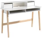 VIPACK Fehér lakkozott íróasztal Vipack Kiddy 60 x 110 cm (KIBU1214)